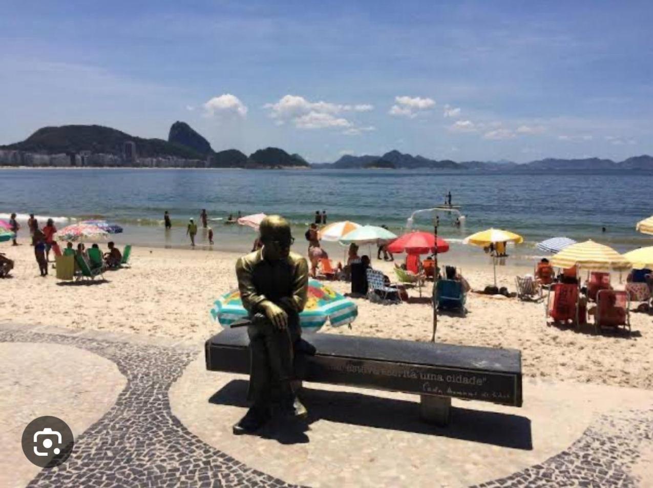 Alugo Quarto Espacoso Com Banheiro Privado Em Apartamento Em Copanema Río de Janeiro Exterior foto